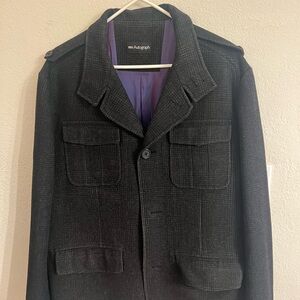 Marks & Spencer Men's Dark Gray Military Jacket